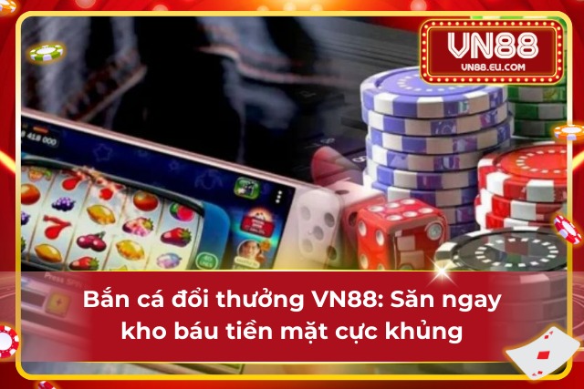 Bắn cá đổi thưởng VN88: Bắn là trúng, thắng là bay